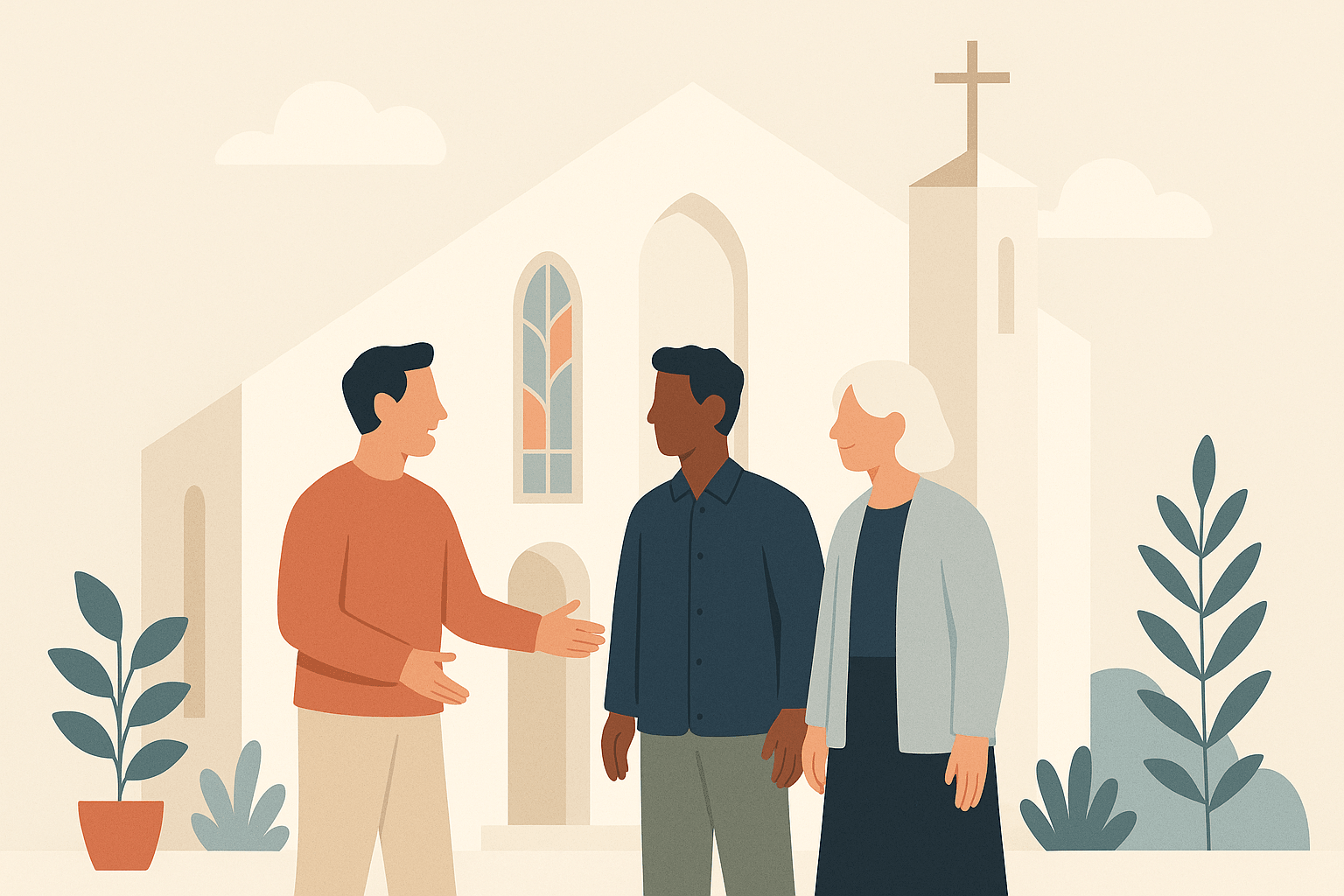 Comunidade reunida em um momento de fé e conexão, representando o propósito do Orare.